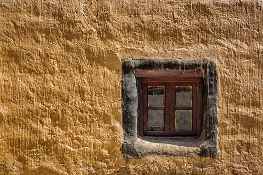 Window and wall photo