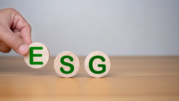 ESG concept for environment, society and governance in sustainable. business responsible environmental. photo