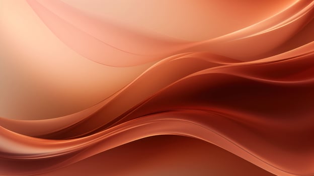 AI generated Simple mystic bronze color wavy abstract background photo