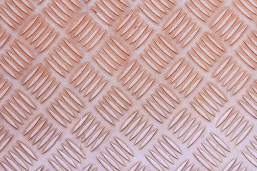 Old stainless steel floor plate photo