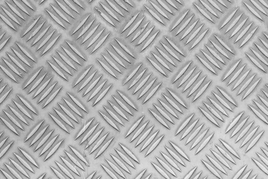 Old stainless steel floor plate photo