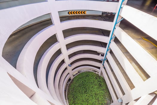 Entrance parking lot photo