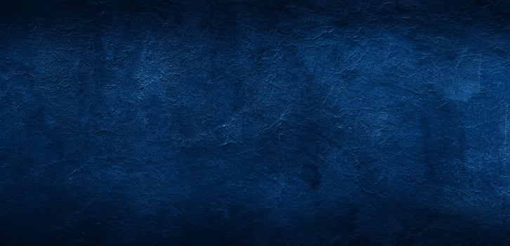 Empty space of Blue plaster concrete wall grunge texture background. photo