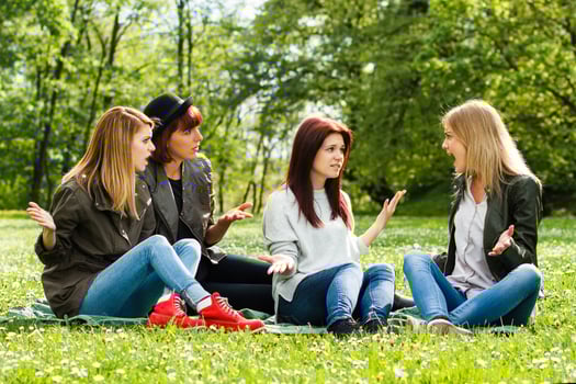 Conflicts between friends photo