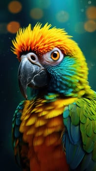 AI generated Bird from Brazil Forests photo