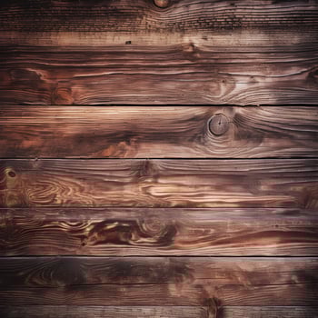AI generated Brown wood background texture photo