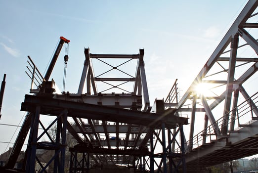 Viaduct under construction photo