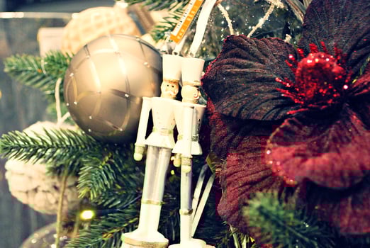 Christmas Decoration Background. photo