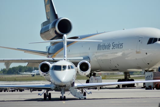 Warsaw Poland. June 8, 2018. Chopin Airport in Warsaw. Plane at the airport after landing. photo