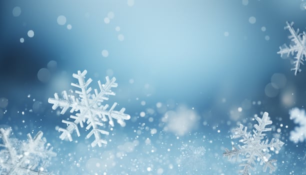 AI generated Transparent ice crystal reflects the beauty of nature cold temperature generated by AI photo