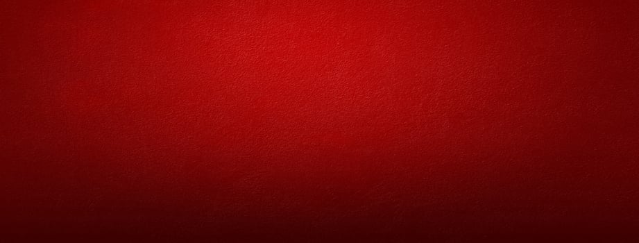 Empty bright red studio background, product display with copy space for displaying content design. Banner for product advertising photo