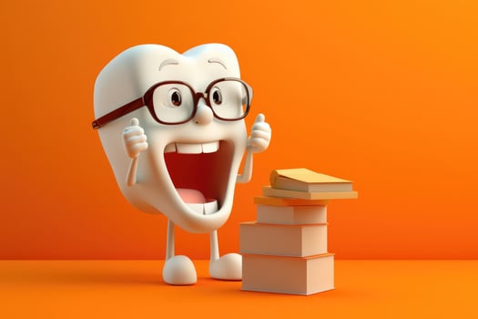 AI Generated Smile funny bakery character food mascot cute emotion emoticon breakfast expression photo