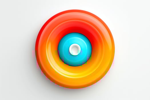 AI generated Abstract high tech black border, futuristic technology background, Generative AI photo