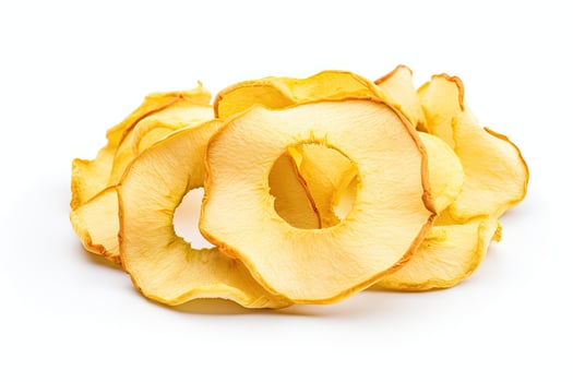 AI generated Dried apple rings clipart photo
