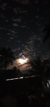 super natural night view photo