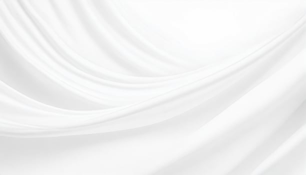 Abstract white background with gentle, flowing waves photo