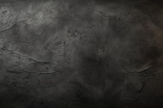 AI generated Grunge dark black textured concrete wall background AI Generated photo