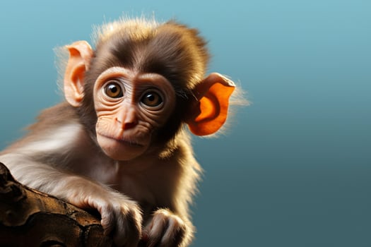 AI generated Cute Little baby goat in the field AI Generated photo