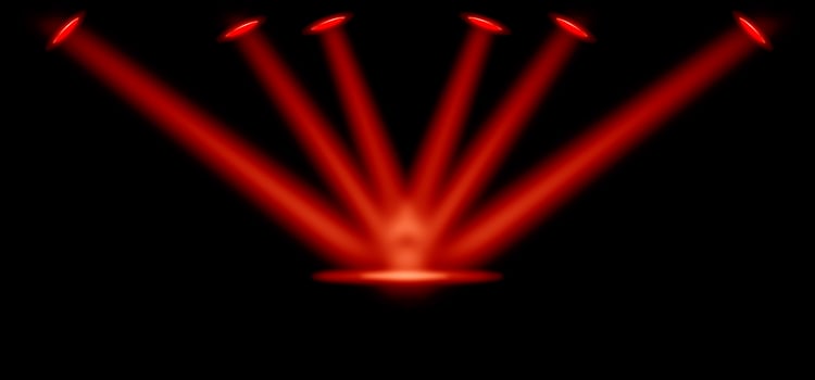 Stage color lighting photo