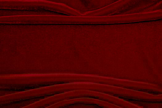 red velvet fabric texture used as background. Empty red fabric background of soft and smooth textile material. There is space for text... photo