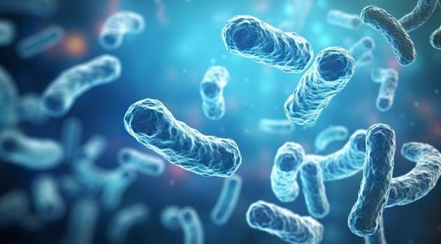 AI generated Legionella pneumophila Bacteria. Medical 3d illustration. AI Generated photo