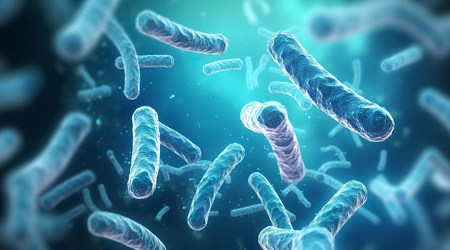 AI generated Legionella pneumophila Bacteria. Medical 3d illustration. AI Generated photo