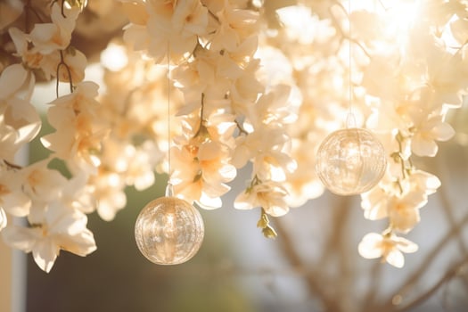AI generated Elegant Flower Background photo