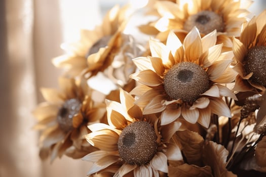 AI generated Outdoor Flower Background photo
