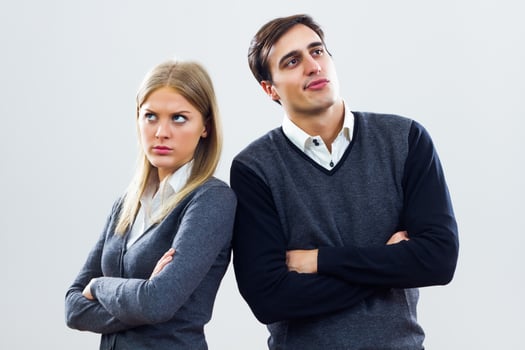 Conflict at work photo