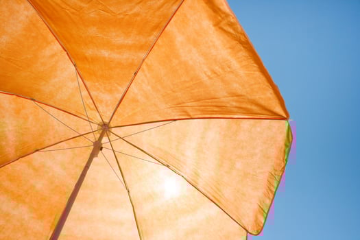 Image of beach umbrella photo
