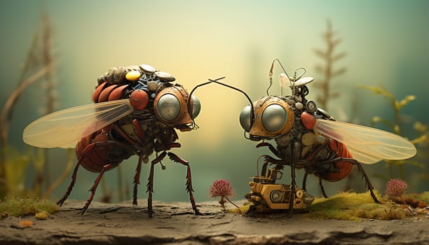 AI generated insects pest insects photo