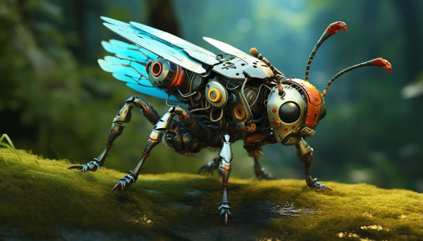 AI generated insects pest insects photo