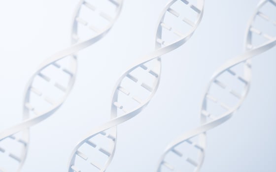 DNA with biological concept, 3d rendering. photo