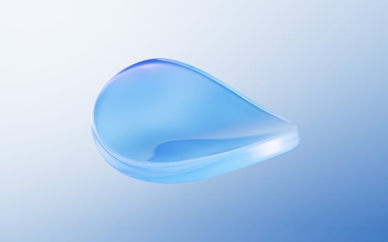 Abstract curve glass geometry background, 3d rendering. photo