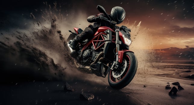 AI generated ducati monsterx wallpapers, photo