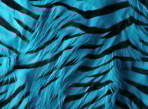 AI generated luz fabric dyed zebra print, photo