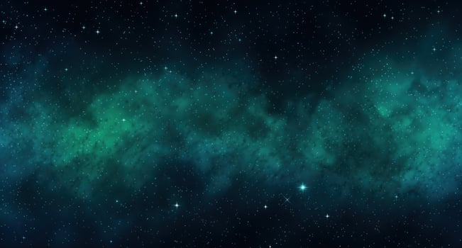 AI generated a night sky with stars and other little lights photo