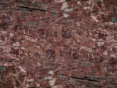 Old wood background and Peeling of the paint timber. photo