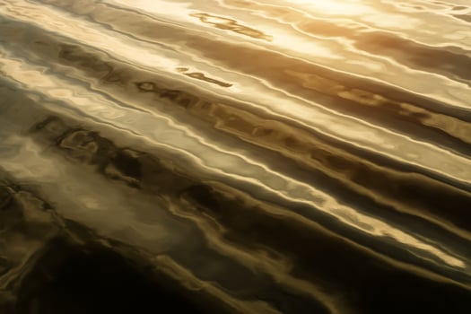 Abstract wave on water surface. photo
