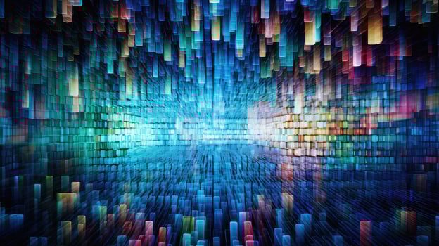 AI generated connection internet digital background photo