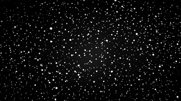 AI generated abstract black dots background photo