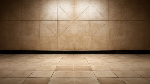 AI generated space floor empty background photo