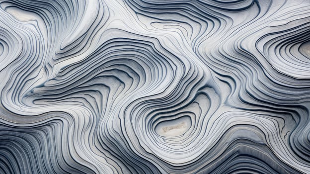 AI generated ridge dome mountains landscape photo