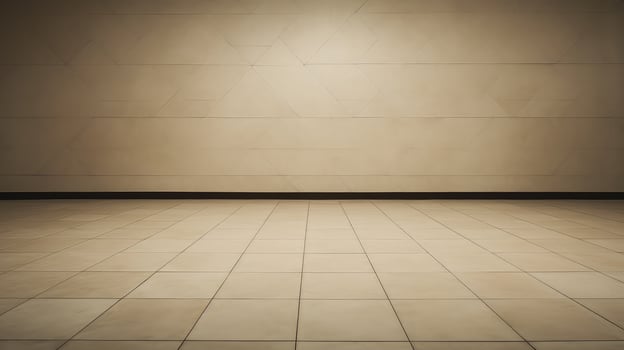 AI generated minimal floor empty background photo