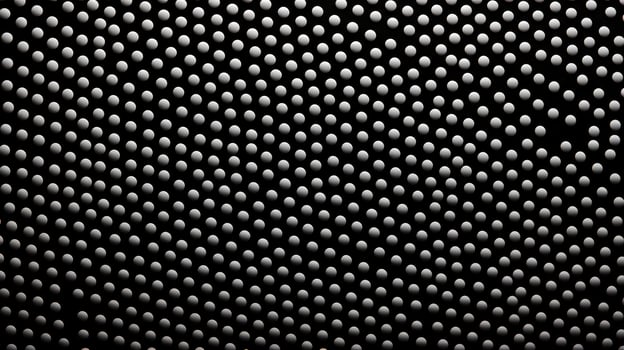 AI generated texture black dots background photo