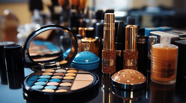 AI generated cosmetic make up photo