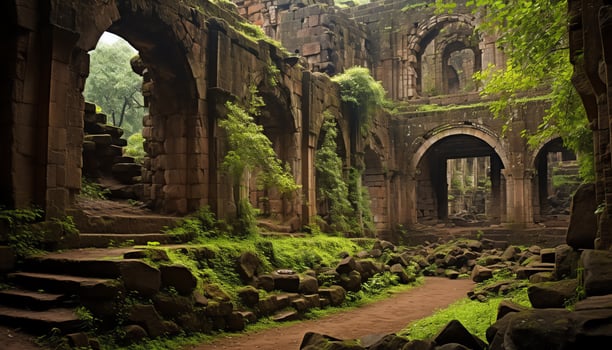 AI generated Uncovering the Secrets of Ancient Landscapes photo