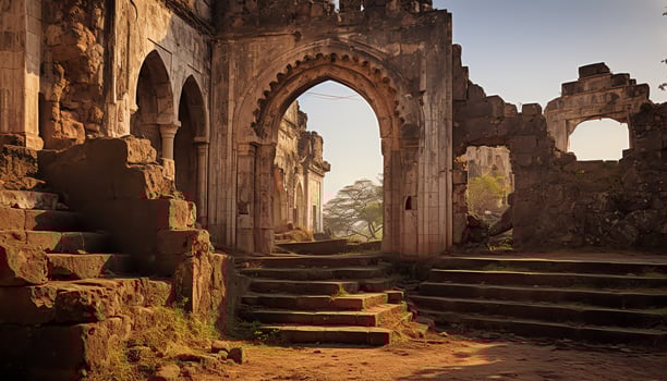 AI generated Uncovering the Secrets of Ancient Landscapes photo