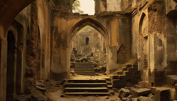 AI generated Uncovering the Secrets of Ancient Landscapes photo