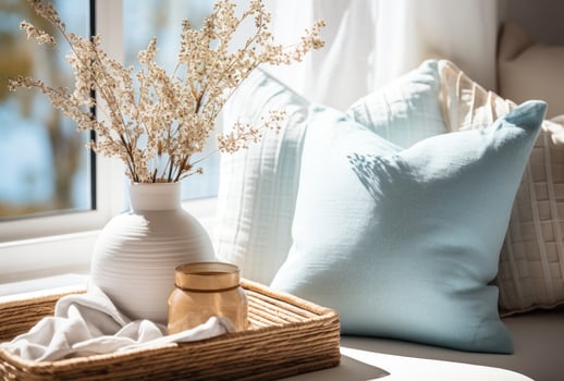 AI generated 3 ways to make your home cozy, photo